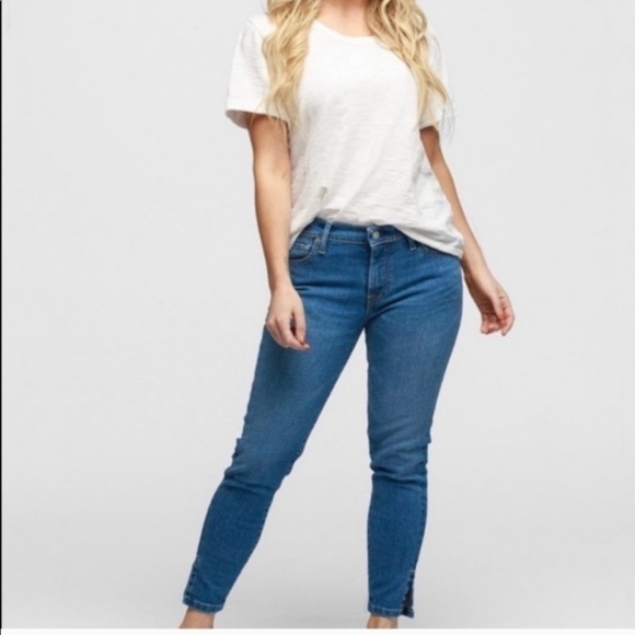 Able The Skinny Ankle Slit Jeans - Picture 4 of 16